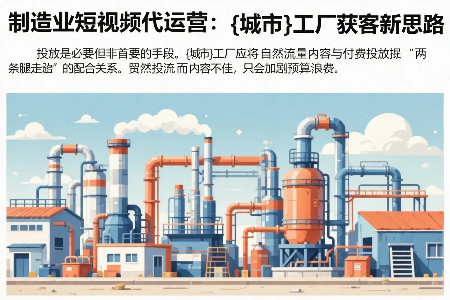 制造业短视频代运营：绥德工厂获客新思路